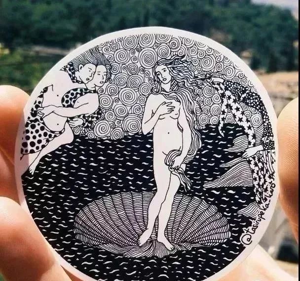 黑白画|平凡人的印象画