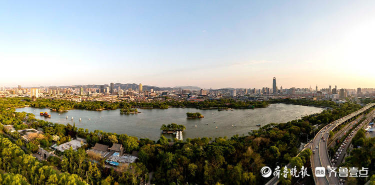 情报站|一城山色半城湖!济南大明湖全景图来啦,夜宴开启邀您赏