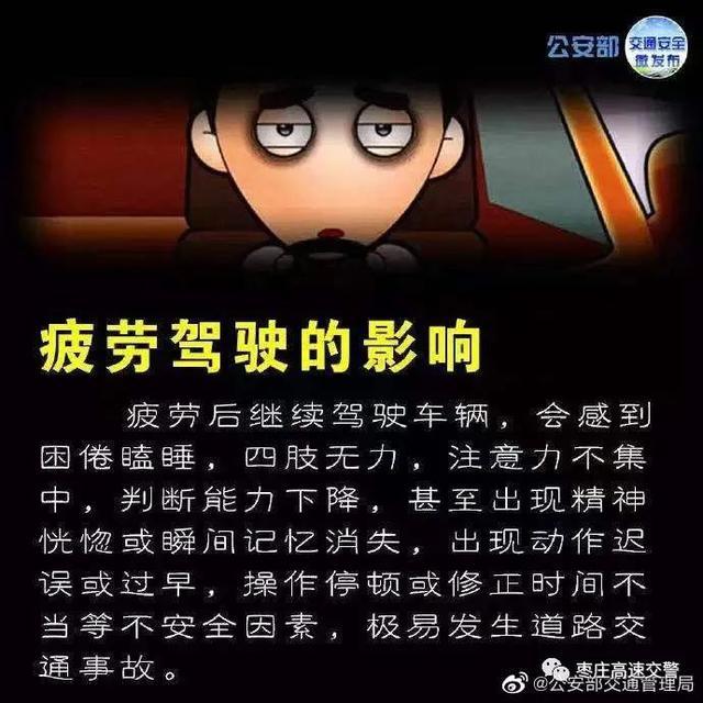 驾车出行丨拒绝疲劳驾驶