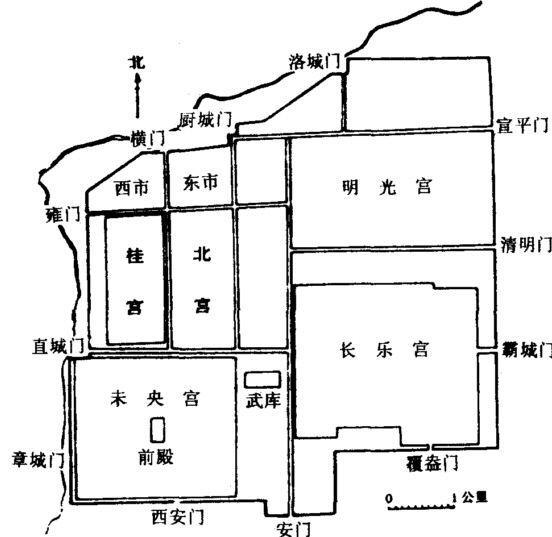 古代都城里皇宫为何贴着一侧的城墙而不在城池的正中位置呢