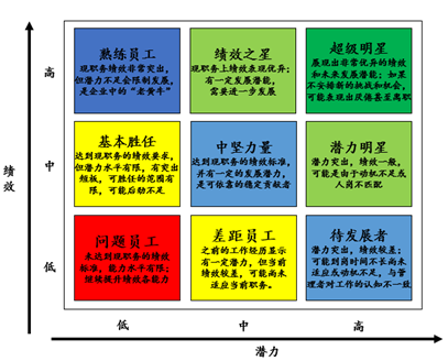 askform名企案例分享——人才盘点九宫格应用