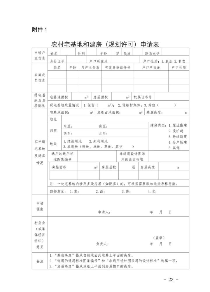 通州宅基地建房规定正式发布!