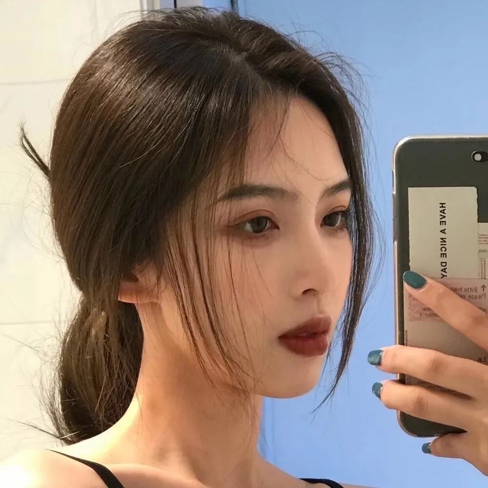 招桃花温柔小众真人女生头像168