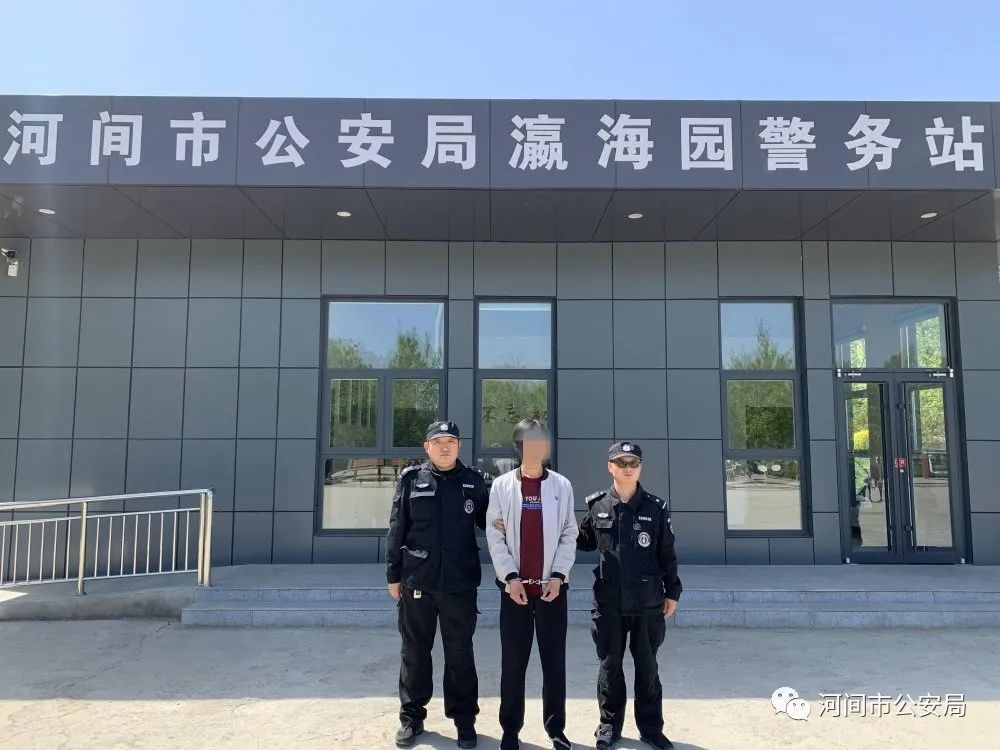 河间:陈某被抓