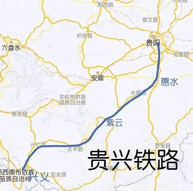 贵州未来10年要修建的九条铁路有一条经过威宁设计时速200kmh