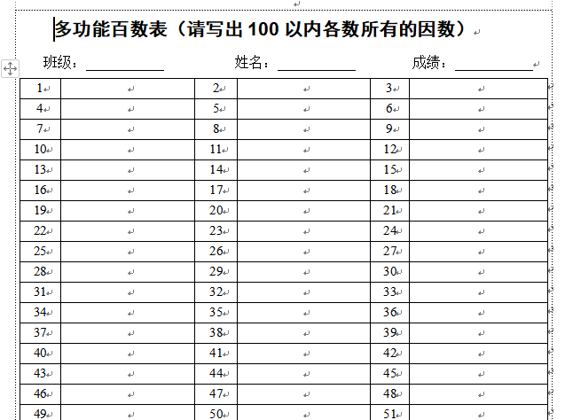 我用"尝试反馈"思想教《因数与倍数—跨塘实小"尝试反馈"教学改革