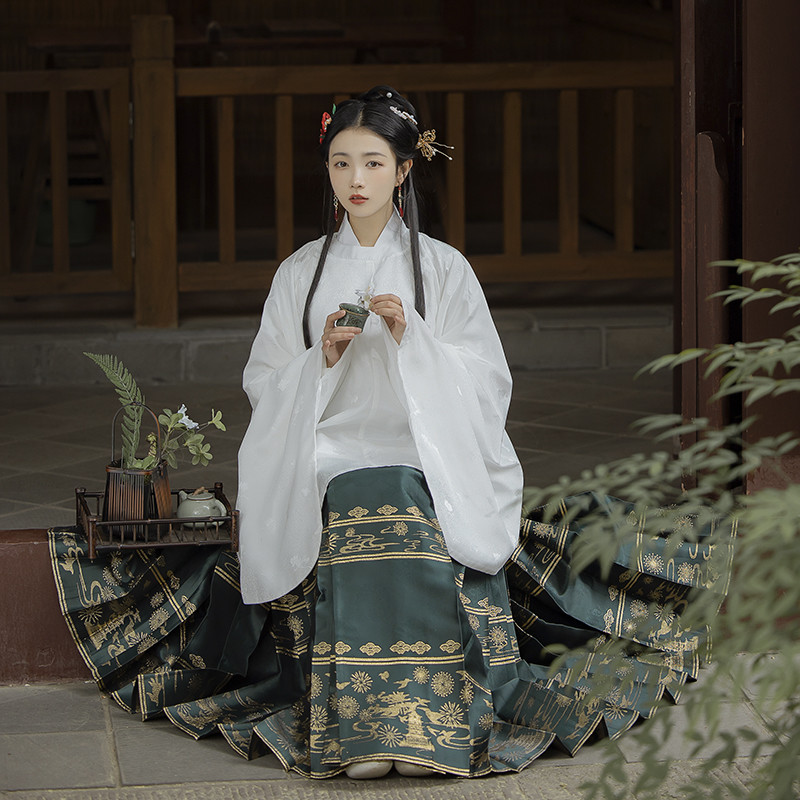 明制汉服|"始于齐胸,钟于明制"
