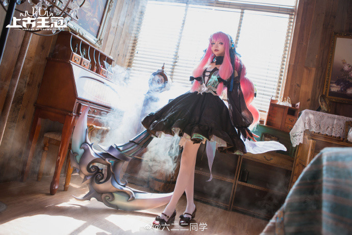 上古王冠新英雄cosplay 可爱的六二二同学
