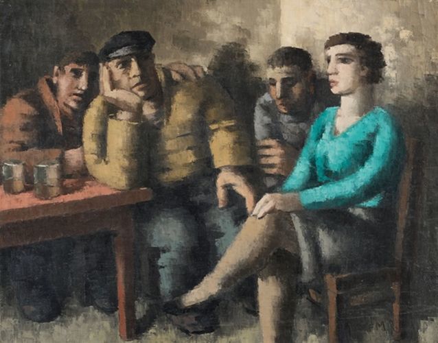 1929三个海员和一个女人frans masereel麦绥莱勒比利时, (1889-1972)