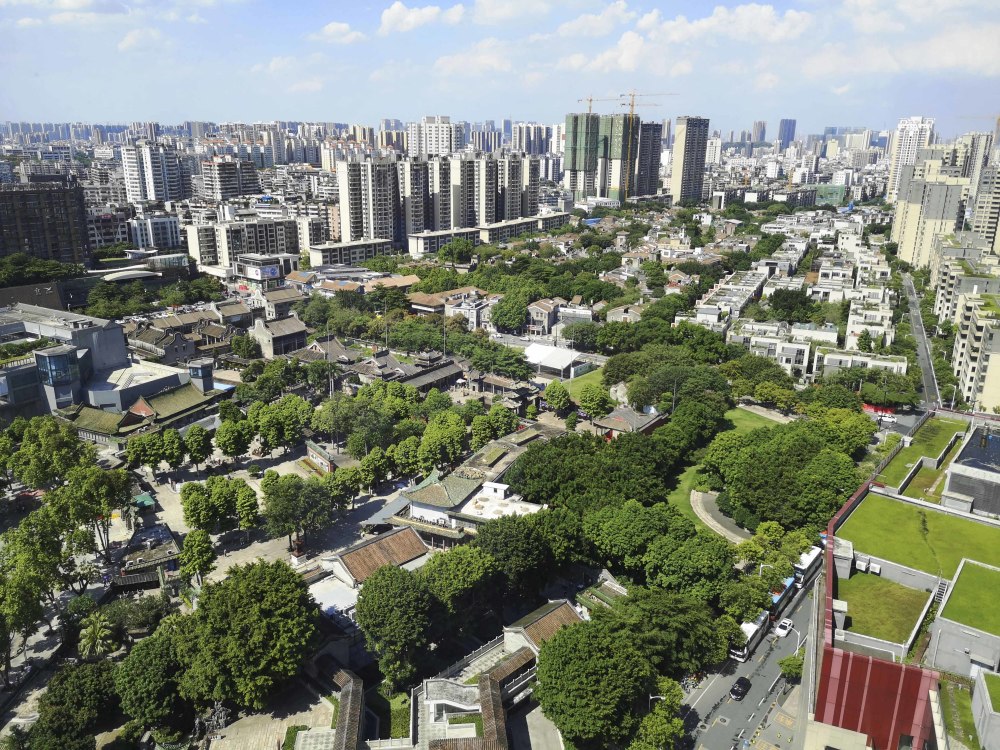 这是2020年拍摄的广东佛山岭南天地全景(资料图片.新华社发