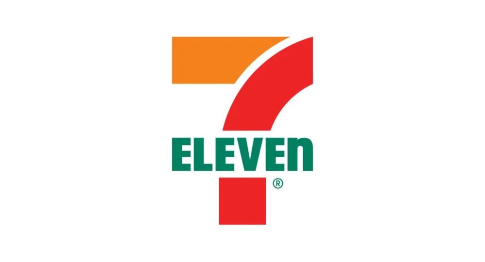 除了上述常规组合的7-eleven品牌logo被重新优化设计之外,广泛运用于7