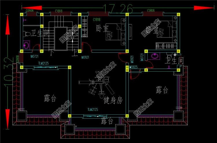 四开间大三层别墅设计图,农村房子这样盖超有面子,你还在等什么