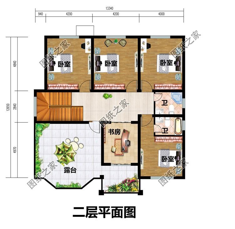 农村二层别墅设计图,哪个角度都能吸引你的眼球,总有一套适合你
