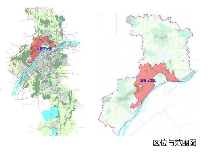 注意:根据官方的定义 江北新区直管区包括7个街道:包括 长芦,葛塘