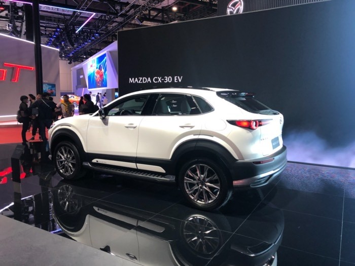 2021上海车展#长安马自达cx-30 ev