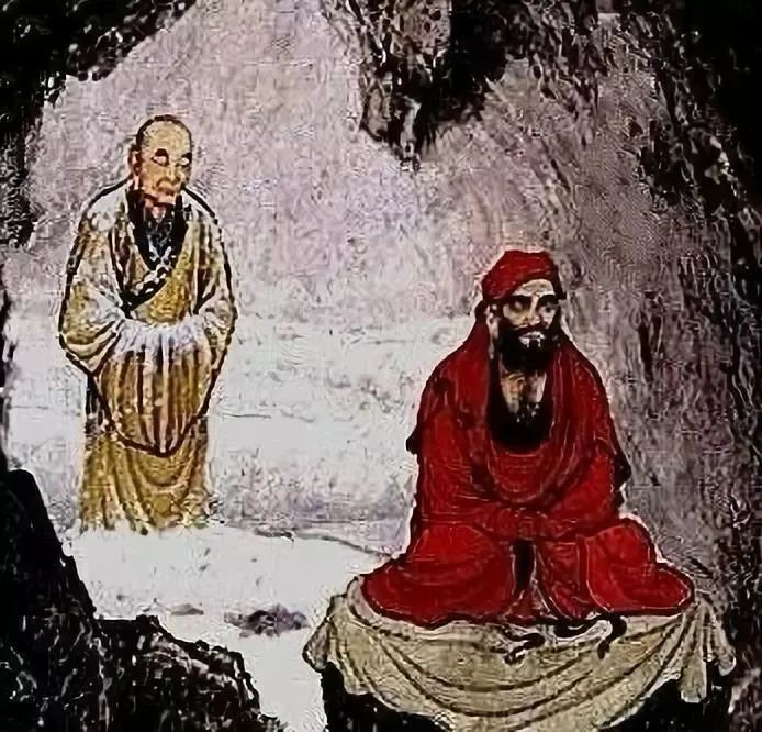 达摩祖师所待之人,即是中国禅宗二祖——大弘禅师慧可.