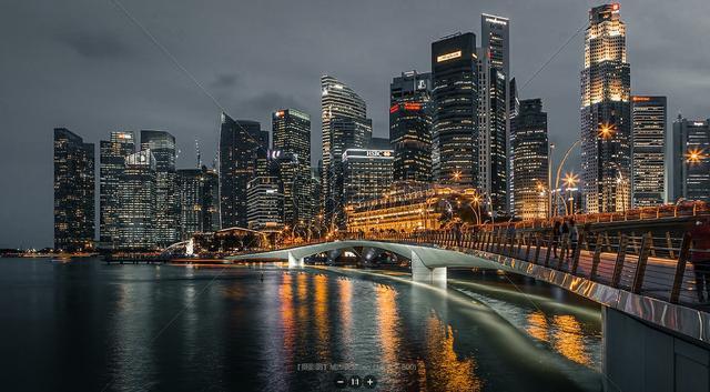 利用hsl面板调出城市黑金风格夜景照片