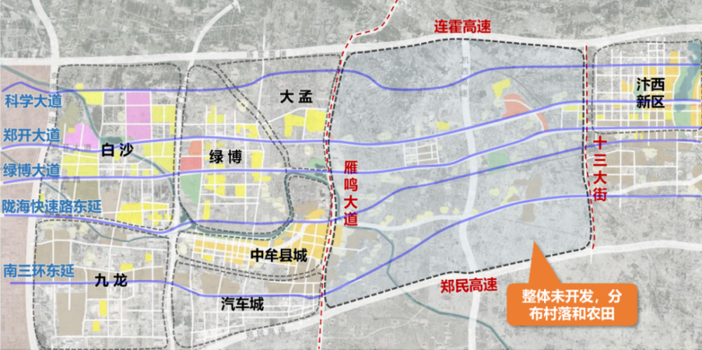 深度|详解郑开同城化战略和郑开大道全程高架,白绿东风起