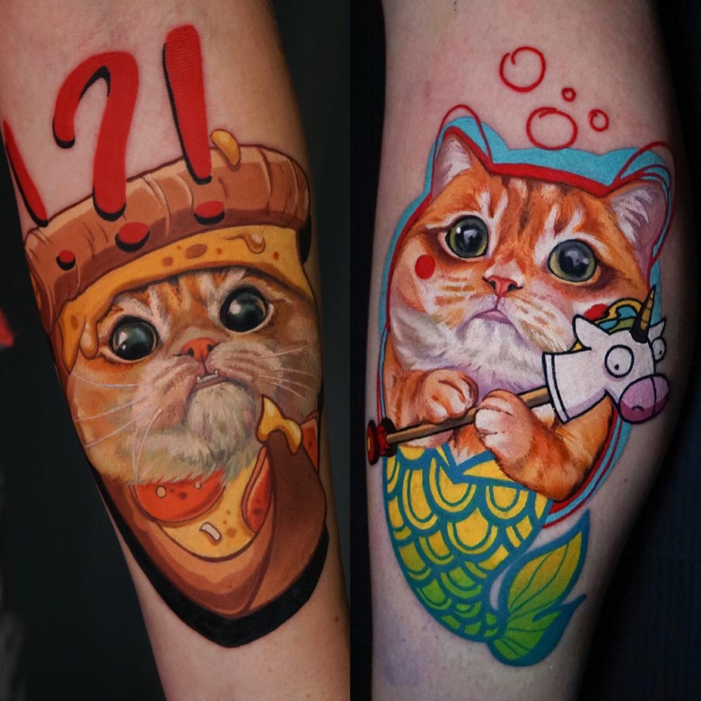 猫咪纹身