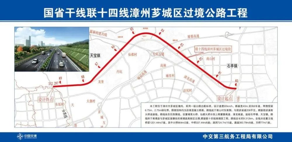 作为福建省国省干线"八纵十一横十五联"中,联十四线的组成部分,项目