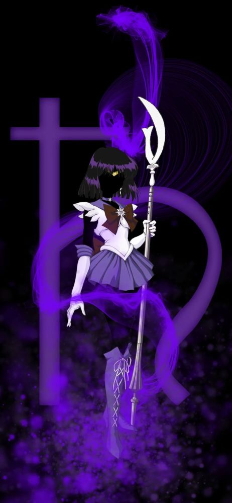 美图赏美少女战士十战士剪影壁纸超酷手机锁屏壁纸