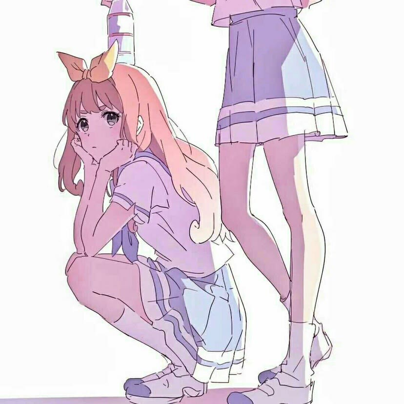 二人闺蜜头像 腾讯网