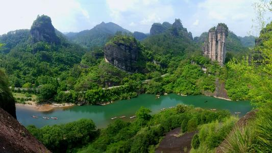 青年时期的丹霞地貌推荐你来三明泰宁风景区