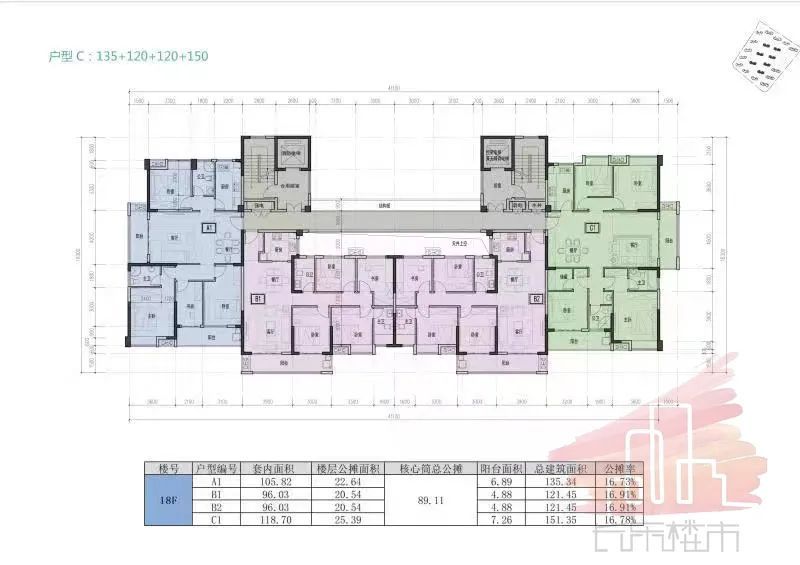 长乐大型安置房小区户型图来了还配建有幼儿园