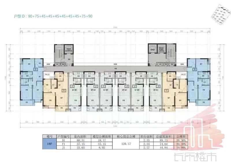 长乐大型安置房小区户型图来了还配建有幼儿园