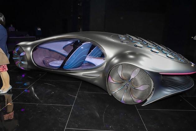 2021上海车展:出行灵感天外来 奔驰vision avtr概念车