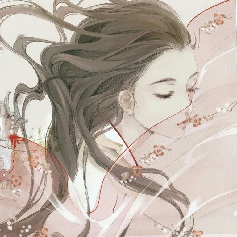 夜深忽梦少年事唯梦闲人不梦君动漫古风女生头像