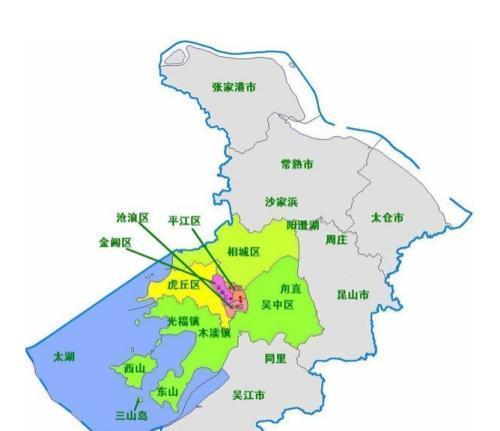 建国初期,苏州行政分区,苏州专区,苏州市,究竟有何区别?