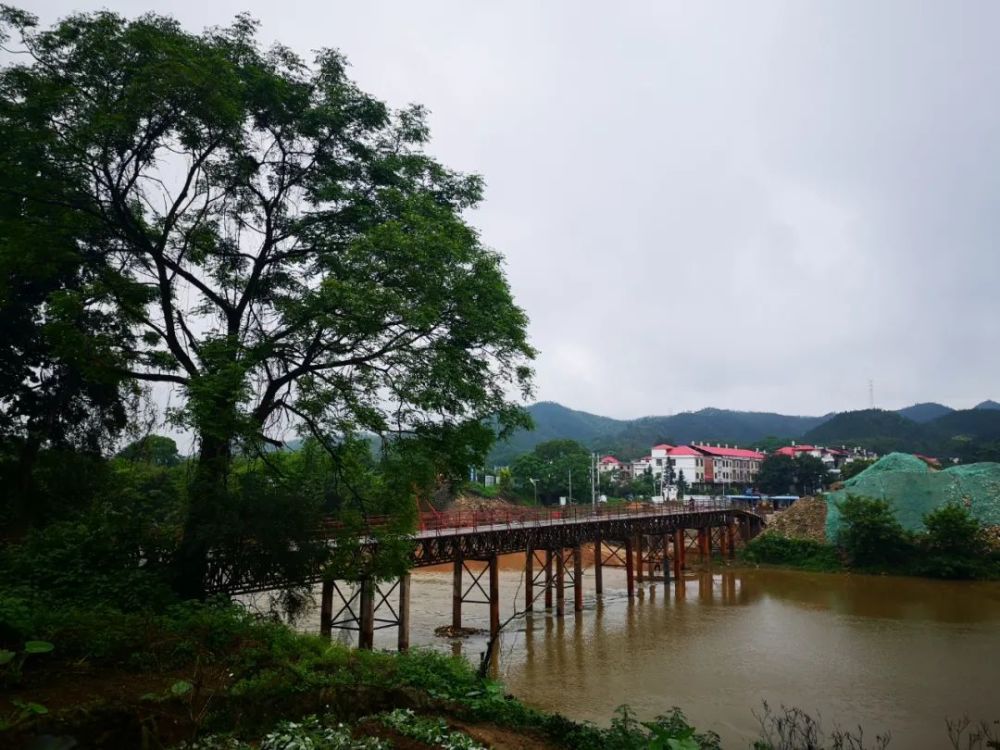 大余民生事青龙镇河南村的村民终于盼到了大桥开工建设