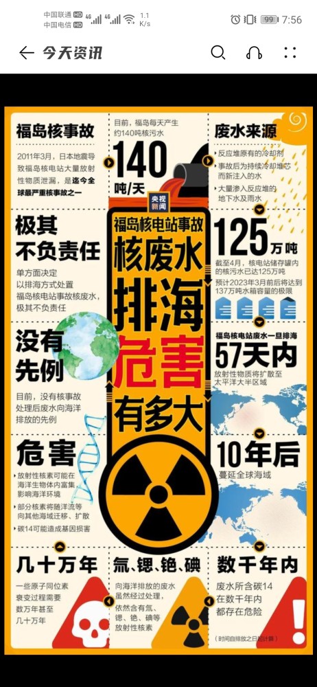 央视梳理日本核污染水事件始末 日本核废水入海对中国
