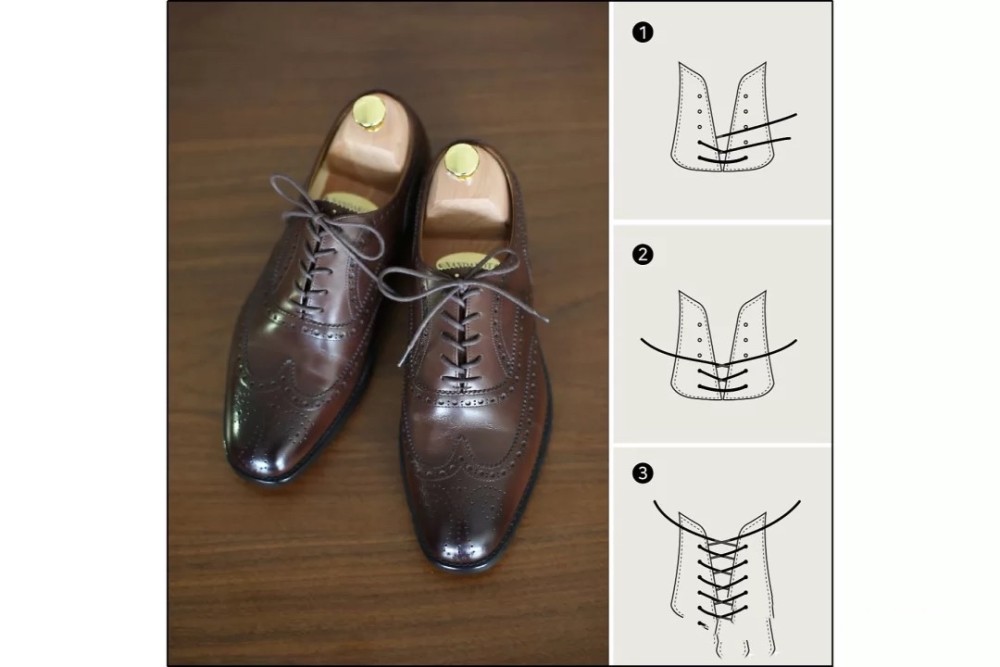 皮鞋鞋带怎么系,几种实用的小方法,高级大气绅士风十足