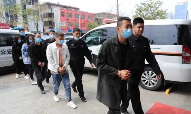 落网的5名黑龙江籍嫌疑人被刑事拘留.