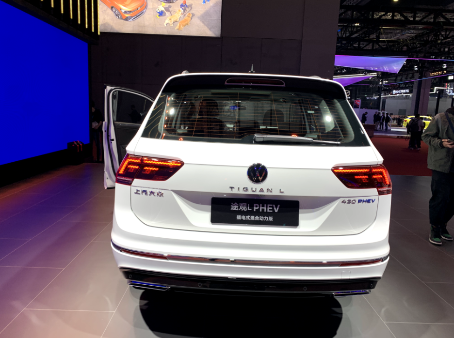 大众又一款新能源suv,途观l phev亮相车展