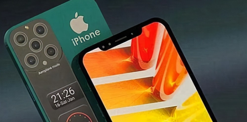 iphone13概念机曝光,设计改变很大,或改为打孔屏