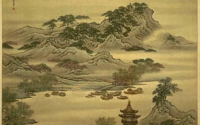 清代名师的这几幅山水画若有一幅方即可富甲一方