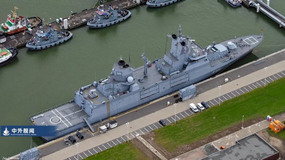 迟到5年,垂垂老矣的德国海军第3艘f-125护卫舰服役