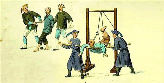 又称斩首,乃是古代执行死刑的主要手段.