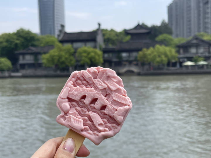 杭州运河文创雪糕申请"出道,来运河边你不吃一根?
