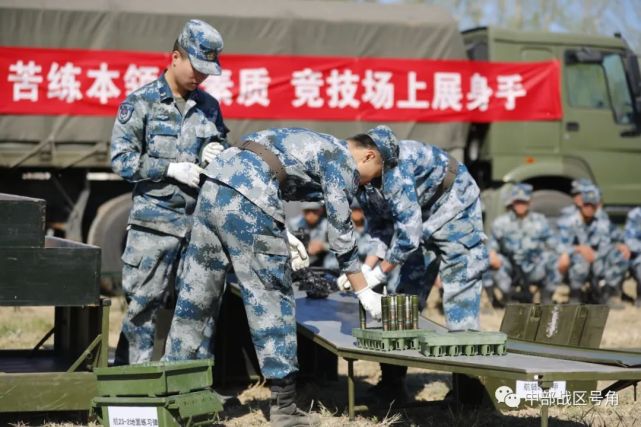 中部战区空军某旅组织岗位练兵比武考核