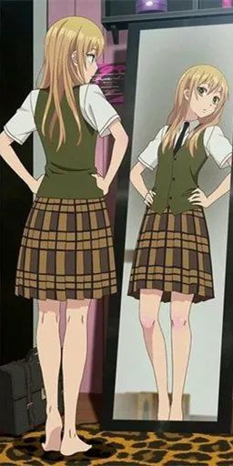 《柑橘味香气》蓝原柚子和蓝原芽衣,动漫全面屏壁纸分享