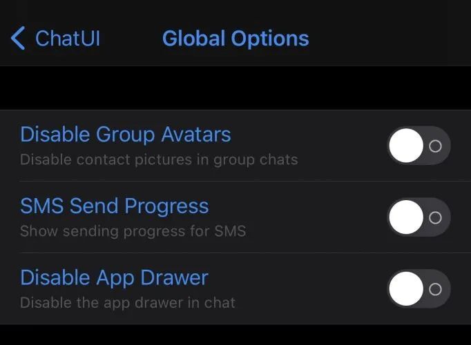 chatui 为消息应用提供了无限可定制个性化功能