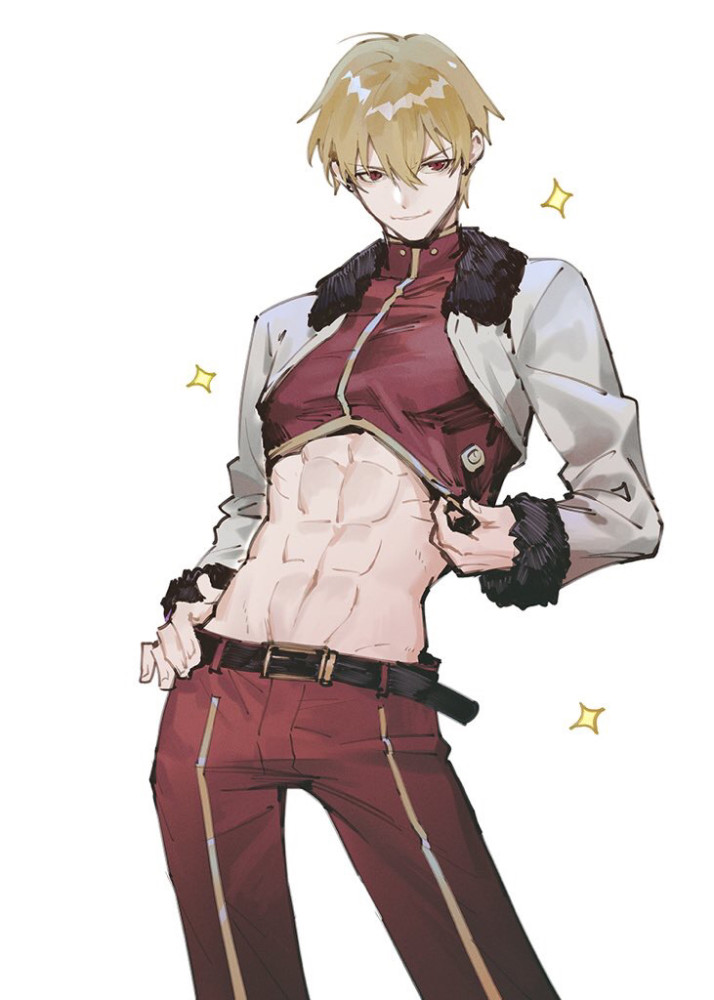 《fate》吉尔伽美什丨动漫美图分享,金闪闪帅爆!
