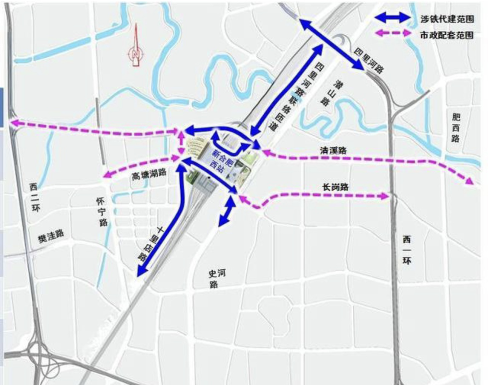 合肥清溪路将建高架桥 未来直通老城区