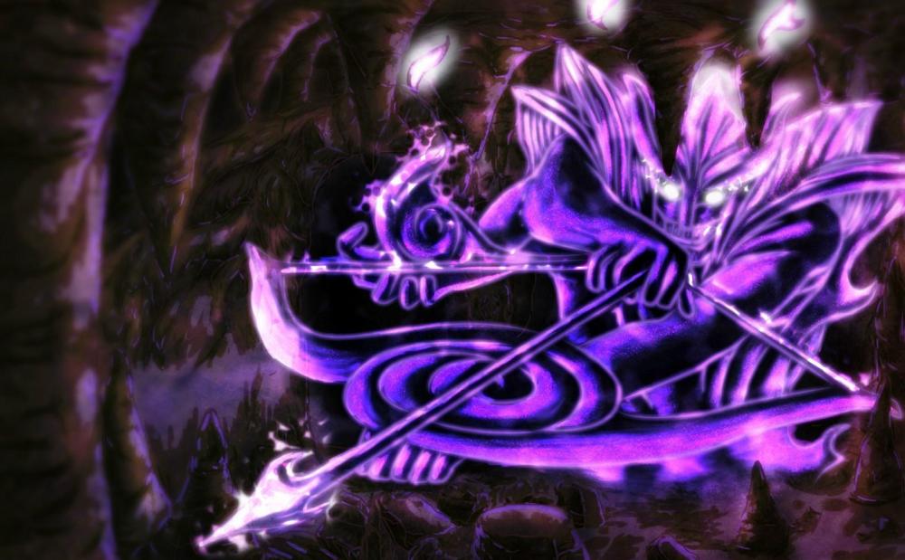 须佐能乎的专属武器,鼬是十拳剑,卡卡西是手里剑,止水