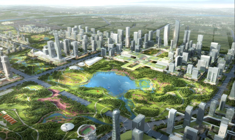 沣西新城:绿色发展的新区样本,西安国际化大都市综合服务基地.