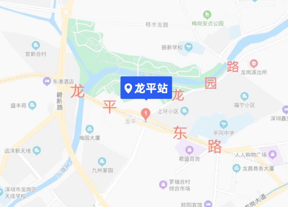 龙平站是地铁16号线第9座车站,位于龙平东路与龙园路交叉口,为 16号线